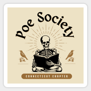 Poe Society Connecticut Chapter Magnet